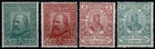 1910 KINGDOM SERIES PLEBISCITE SOUTHERN ITALY GARIBALDI 4 V. MLH CARRARO MF130372