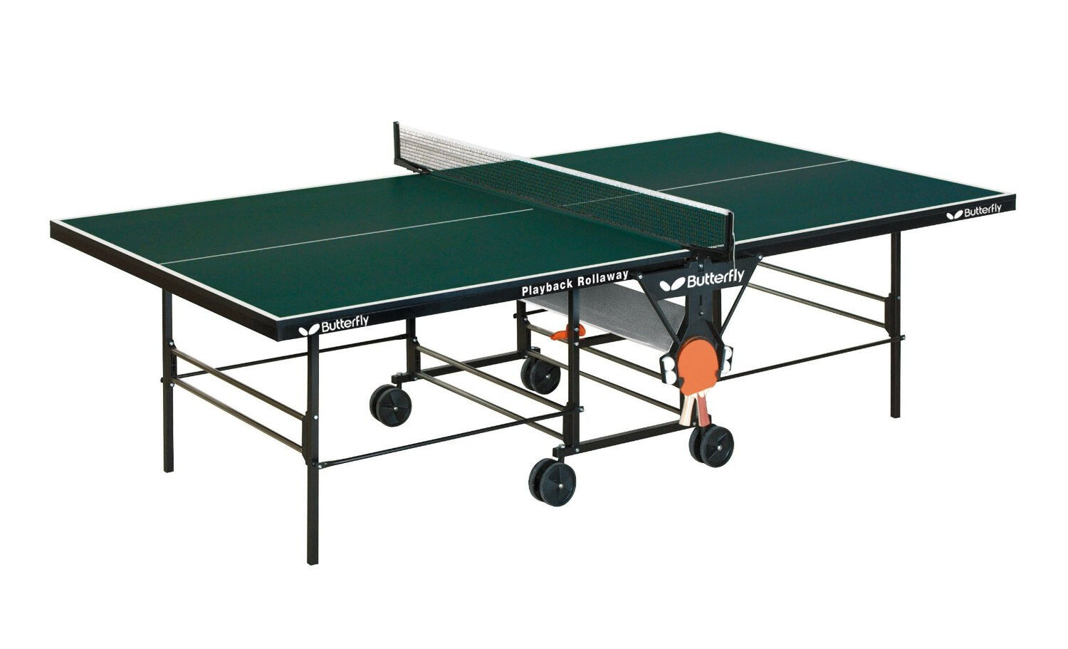 Green Butterfly Playback Rollaway Ping Pong Table Tennis for sale online eBay