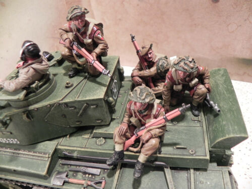 King & Country Retired   British  BBB002  Tank Riders - Picture 1 of 2