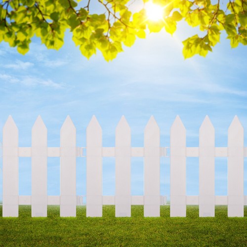 2Pcs Patio Garden Fence Yard Edging Border Lawn Fence Courtyard Edging Fence - Picture 6 of 12