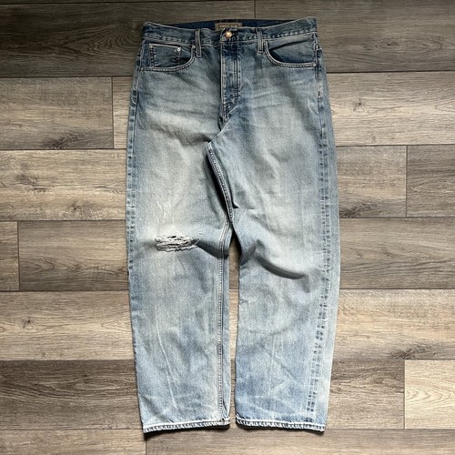 Point Sur Canyon High Rise Boyfriend Selvedge Jeans Damen 31 Japanese Denim USA