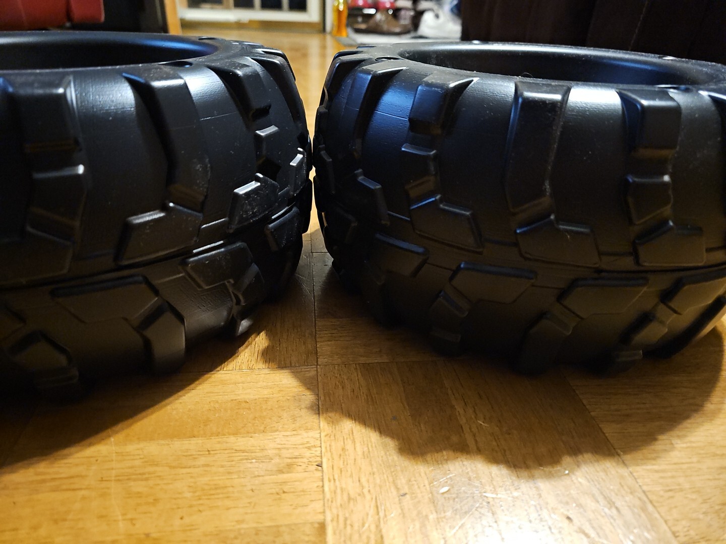 John Deere Peg Perego Gator HPX Front Wheel Set (2 Tires) Left & Right