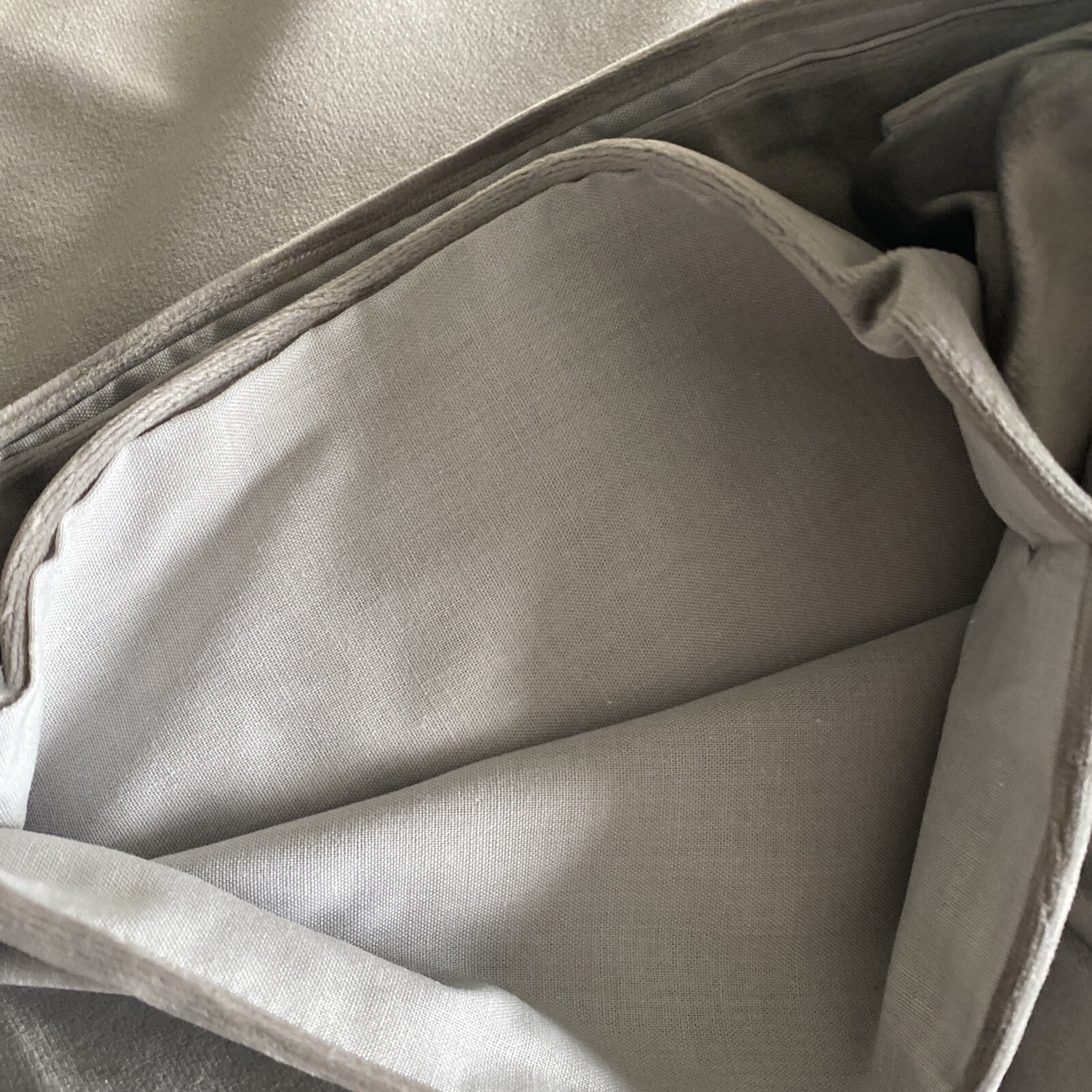 Matalan Velvet Silver Double Duvet Cover Only BNIB eBay