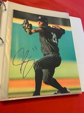 JORDAN SHEFFIELD AUTOGRAPHED SIGNED 8X10 PHOTO ROCKIES #1 COA
