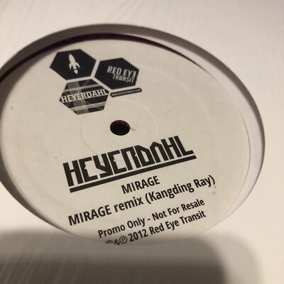 Heyerdahl   Mirage (remixes) 2012 House Vapewave 12  vinyl record 