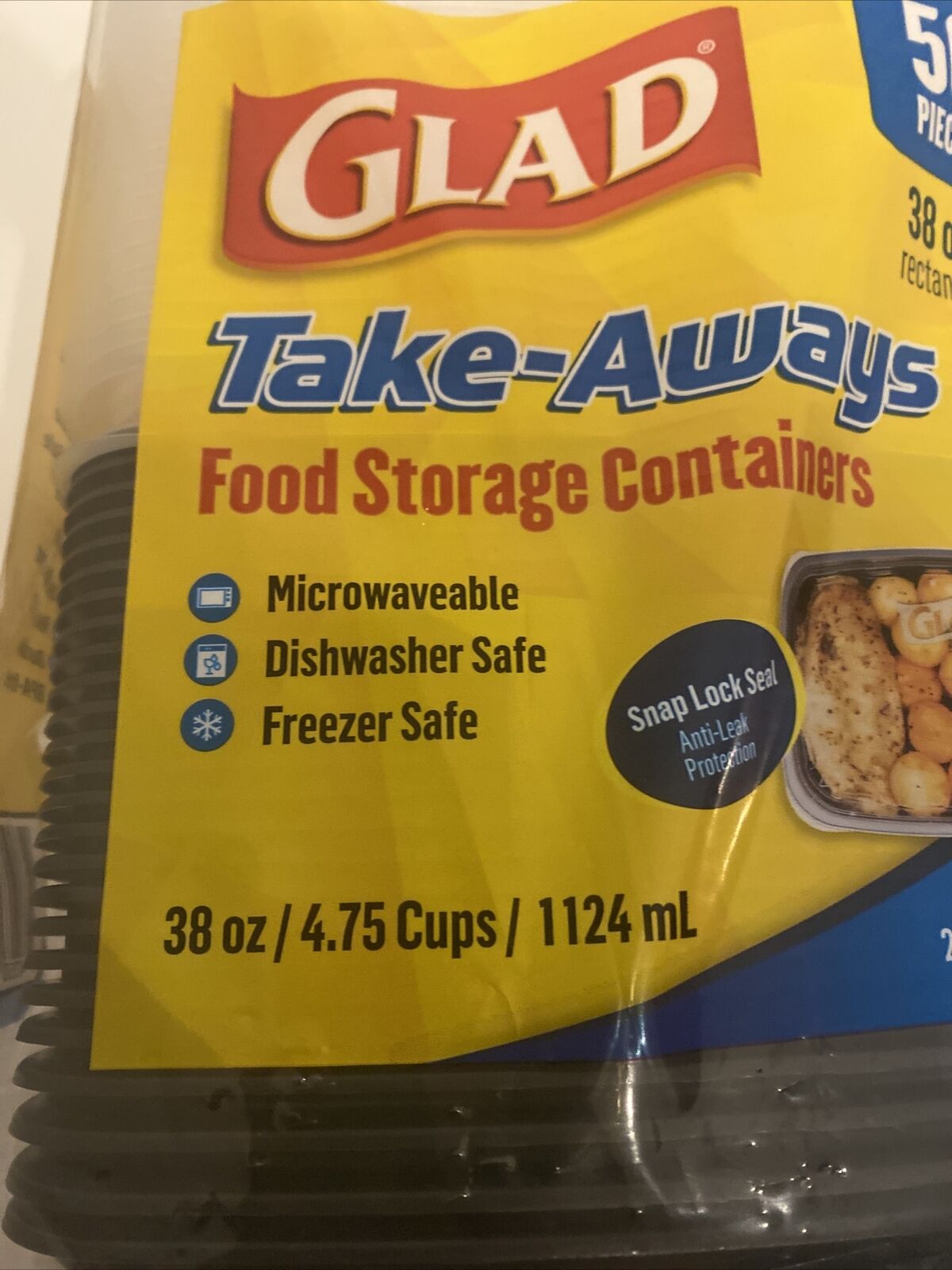 Glad Food Storage Containers 5-Pack Just $3.41 Shipped on  (Regularly  $8)