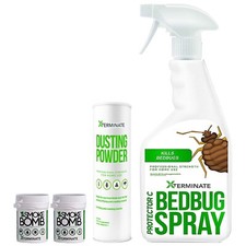 BED BUG KILLER TREATMENT KIT SMOKE FUMER SPRAY KILL POWDER BEDROOM HOME USE