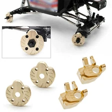 Brass Counterweight Steering Carrier Cup For Axial Capra 1.9 SCX10 III AXI232006