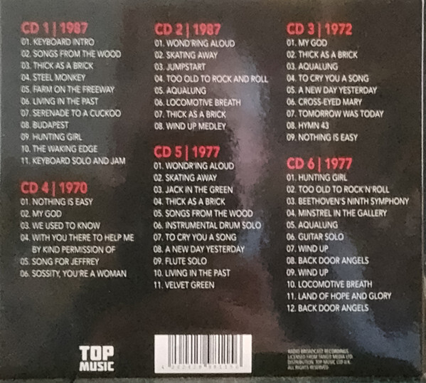 Jethro Tull Radio Transmissions 6xCD, Comp, Unofficial 2024 Folk