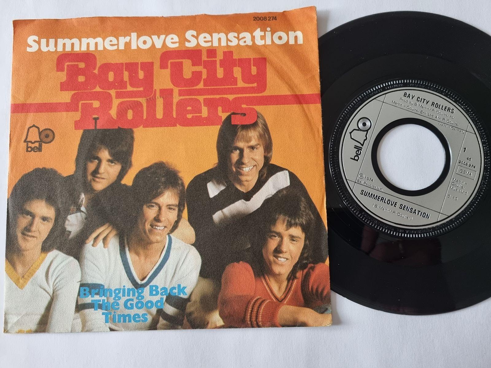 7"" Single Bay City Rollers - Summerlove sensation Vinyl Germany