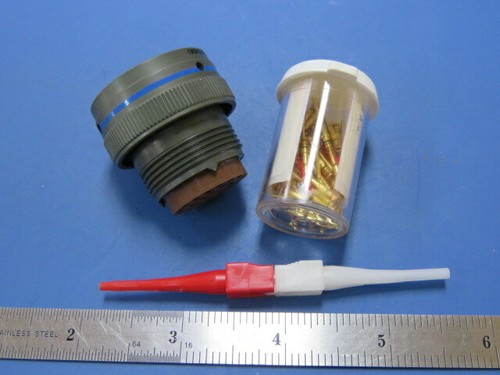 ICC MS3476W18-32P Cantidad de 1 por Lote 32 Enchufe Conector Circular (Potencia), - Imagen 2 de 11