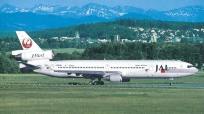 JAL Japan Airlines MD-11 JA8584 @ Zurich 2000 - postcard | eBay