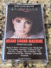 Miami Sound Machine Cassette, Apr-1985, Epic PRIMITIVE LOVE FET 40131