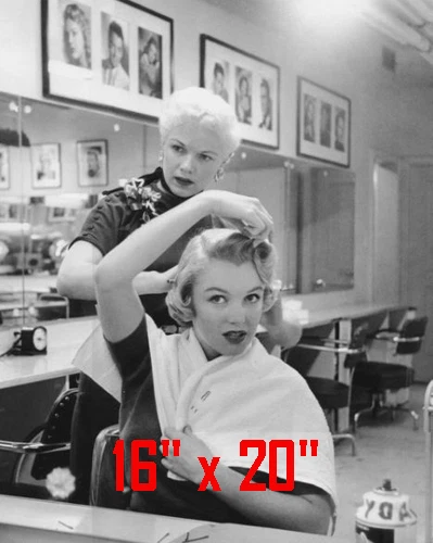 Marilyn Monroe~Hair Salon~Spa~Barber~Photo~Decor~Stylist~Poster~16"x20"