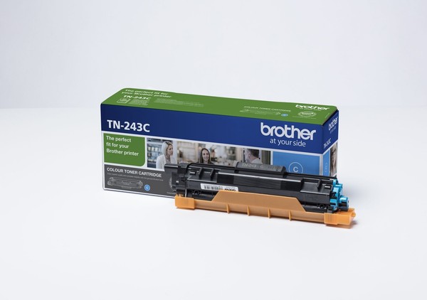 Brother Toner TN-243C Cyan (Ca. 1000 Seiten) Original Produkt Brandneu-image