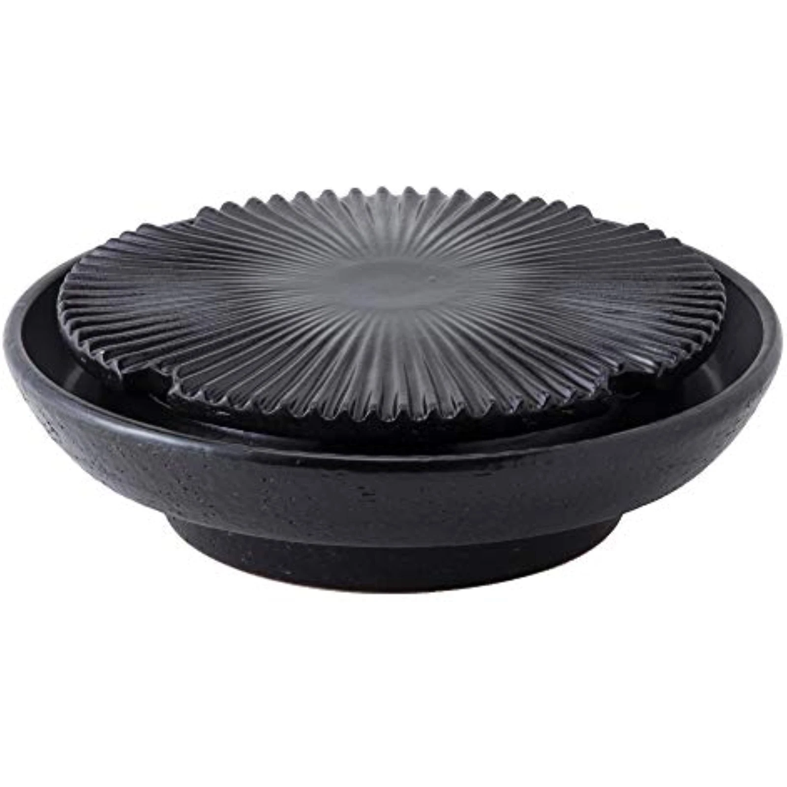 YAKI YAKI SAN GRILL PAN ND-18 Nagatani-en Iga Mono 32 x 32 x 10.5 cm New