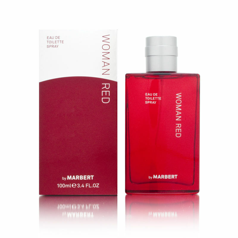 Woman Red by Marbert for Women 3.4 oz Eau de Toilette Spray Brand New