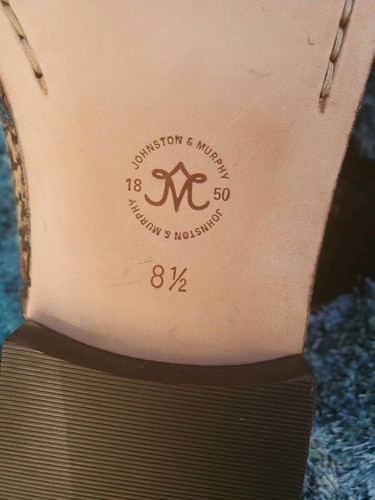 Johnston & Murphy Mens Brown Shoe Dress Casual Size 8.5 - Picture 5 of 8