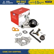 Timing Chain Kit Oil & Water Pump 07-14 Cadillac Chevrolet GMC 5.3 6.0 6.2L OHV