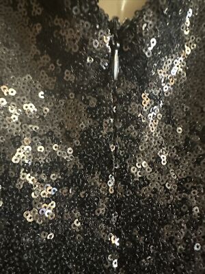 champagne showers black sequin bodycon dress Lulus Champagne Showers black sequin Bodycon Mini dress Size M