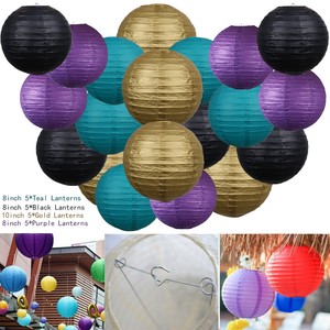 20pcs Paper Lanterns Hanging Decor Festival Wedding Birthday