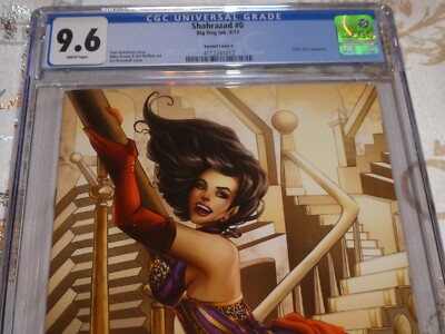 Shaharazad #0 CGC 9.6  4/13 Big Dog Ink C2E2 2013 Exclusive Jen Broomhall cover