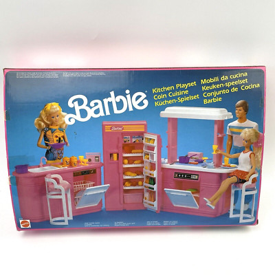 Barbie Dream Kitchen 1984 Küche Set | Zubehör Spielset OVP Vintage 80er Mattel