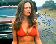 Catherine Bach Auto 8x10 Signed Photo Dukes of Hazard Bikini Reprint Sexy Auto