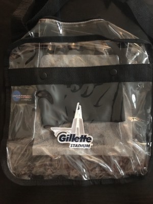 New Orleans Clear Purse Nfl Approved Gillette Stadium Clear Bag