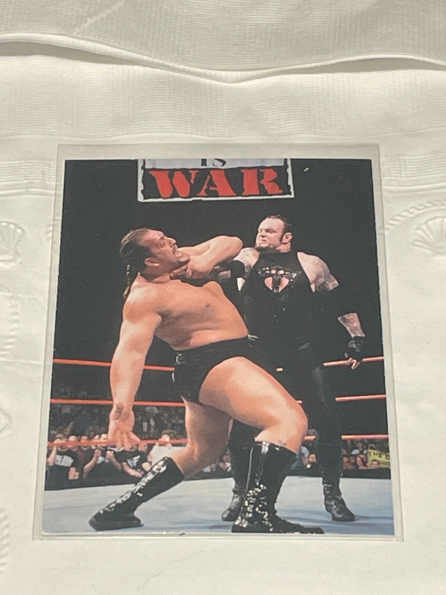 1999 WWE The Undertaker (takes Out The Big Show) Titan Sports Card
