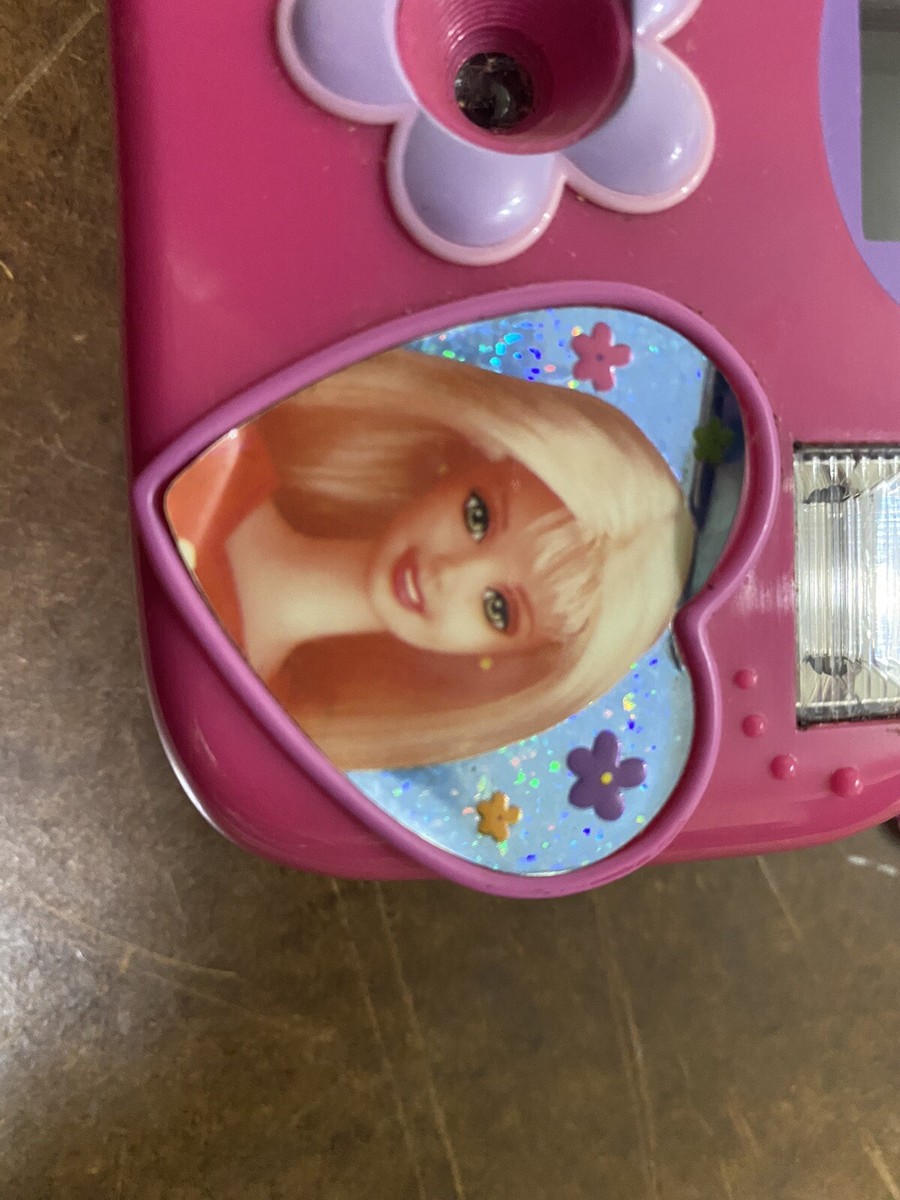 Barbie Camera Pink rare flower butterfly, Very Cute With