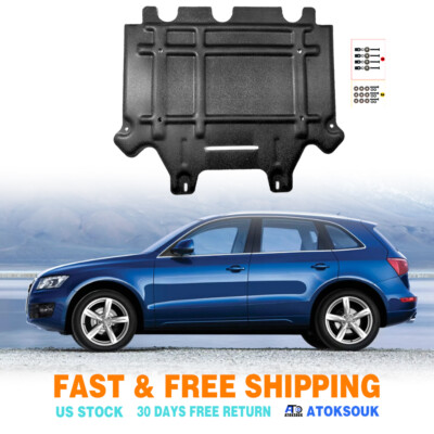 For Audi Q5 Gearbox 2009-2017 Under Engine Splash Guards Front Engine Mud Flaps