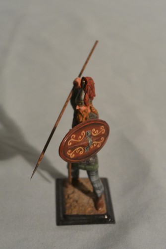 Celtic Warrior With Overhead Spear and Shield West Miniatures (#WC - 1) - 第 3/10 張圖片