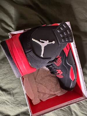 jordan 4 black multicolor