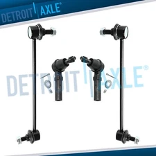 Front Sway Bar Links Outer Tie Rods for 2010 2011 2012 2013-2016 Cadillac SRX