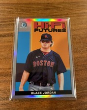 Blaze Jordan 2022 Bowman Chrome Prospects Hi-Fi Futures Refractor NRMT+