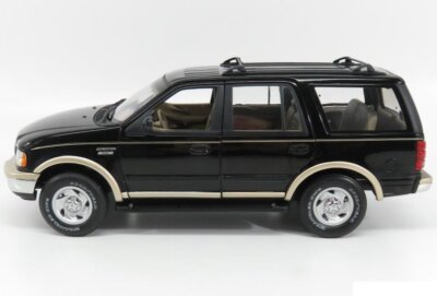 FORD Expedition - Eddie Bauer - black / gold - UT Models 1:18 | eBay