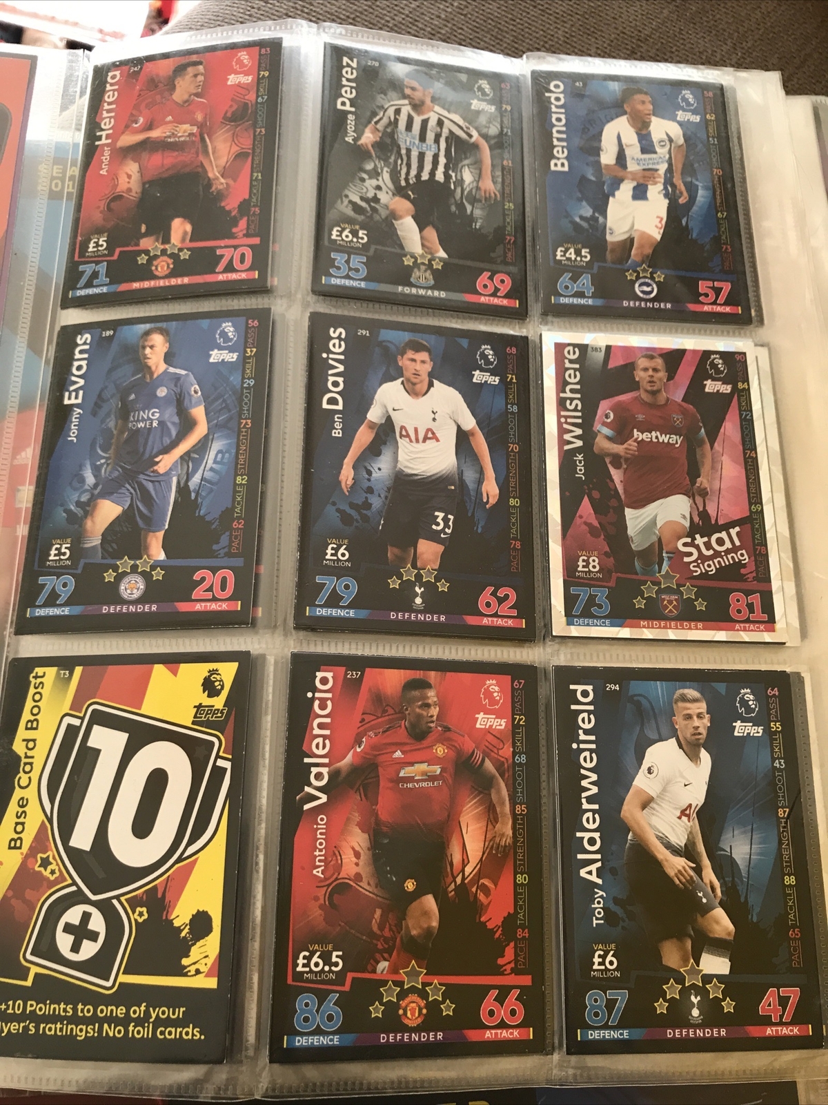 2 XTOPPS MATCH ATTAX TRADING CARD GAME PREMIER BINDERS 2018/19 Approx 260 CARDS eBay