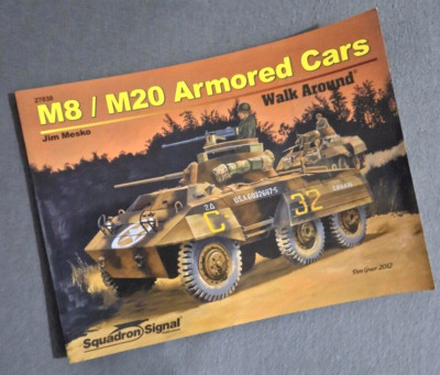 M8/M20 Panzerwagen Walk Around Buch Jim Mesko Panzerwagen M8 M20 Windhund
