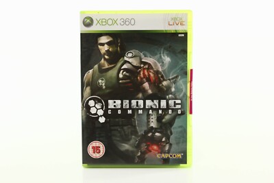 Xbox 360 Game Bionic Commando English Audio PAL