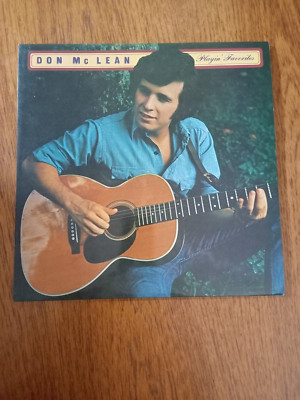 Don Mclean Playin Favourites LP Vinyl
