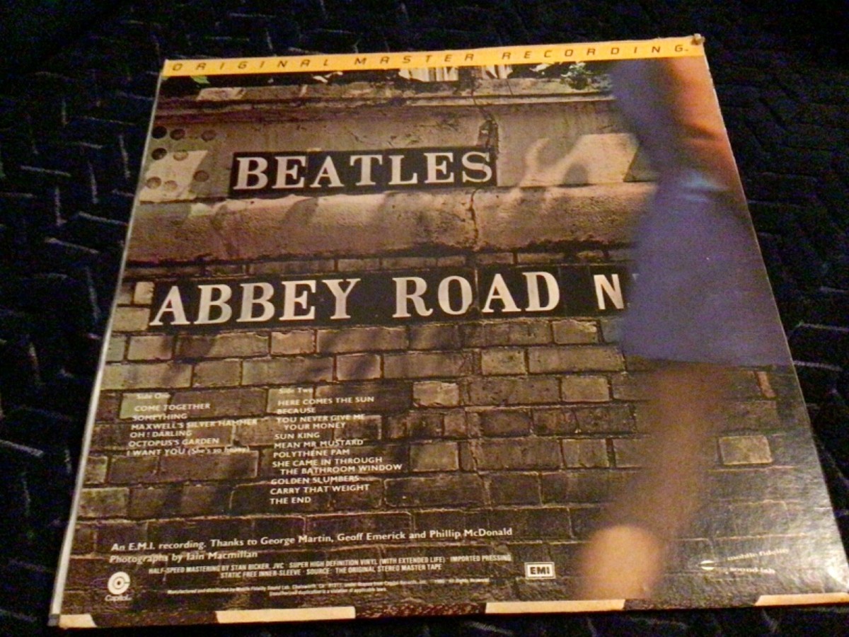 The Beatles original master recording- Abby Road limited edition