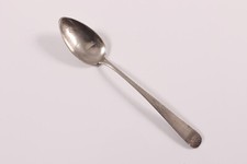 L&ouml;ffel Silber floral ziseliert Silberl&ouml;ffel um 1860 gestempelt HT