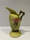 Vintage Hull Pottery Small Woodland Ewer Pitcher Vase Green W3-5 1/2" USA 1950s