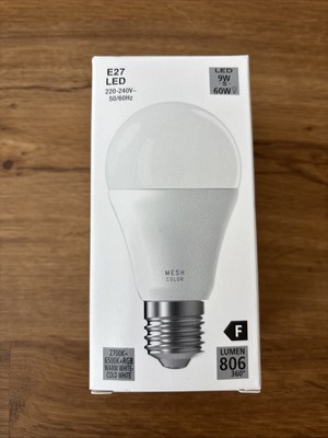 EGLO connect.z Smart-Home LED Leuchtmittel E27, A60, ZigBee, mit App, dimmbar 9W