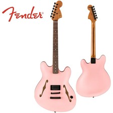 Tom Delonge Signature Model Fender Starcaster Rosewood Fingerboard Black #R118