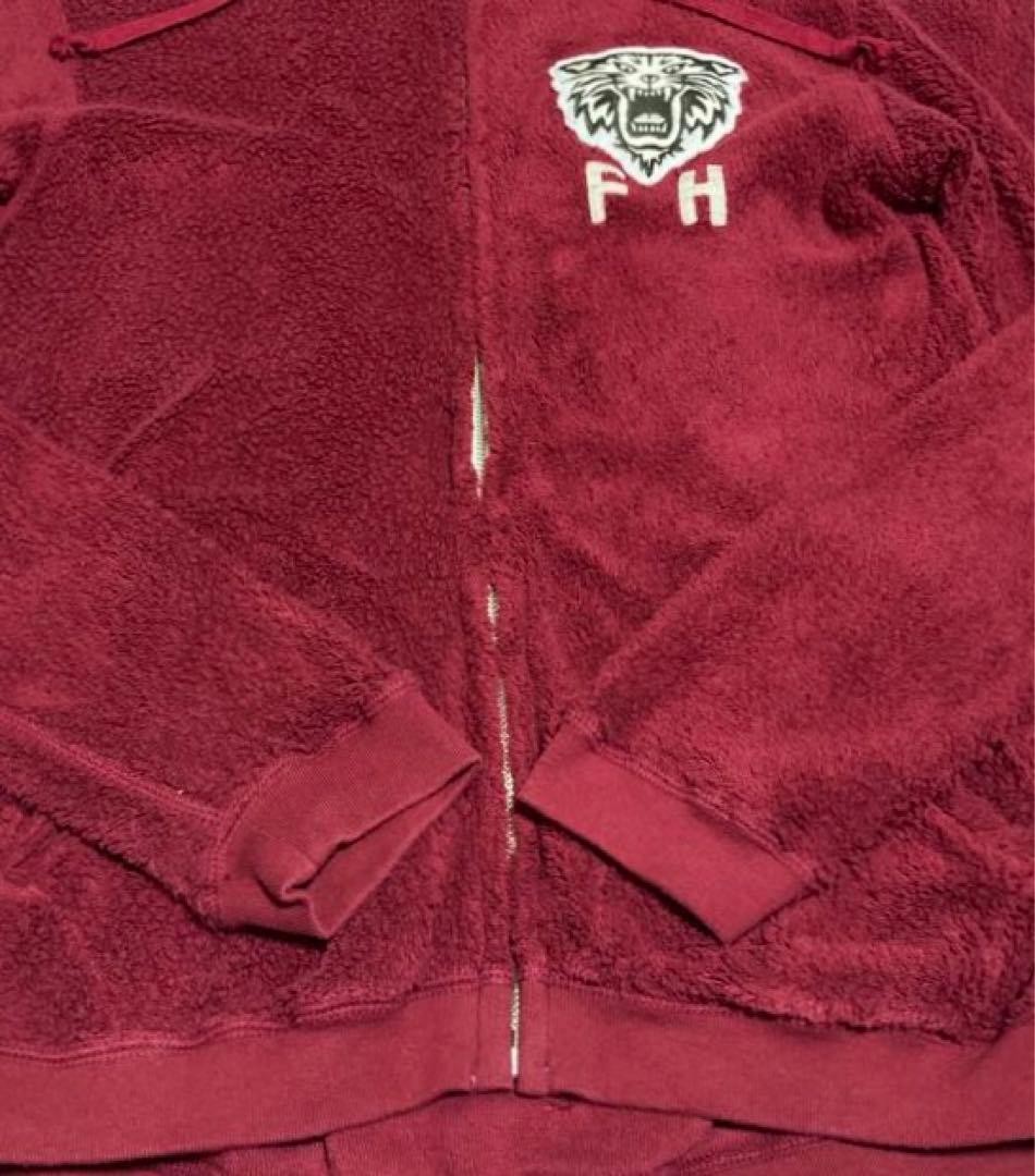 Flat Head Super Stretch Boa Jacket Zip Parka Tige… - image 12