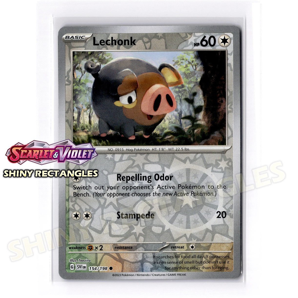 Scarlet & Violet Base Set Pokemon Cards Reverse Holo Rare EX Master Set Singles