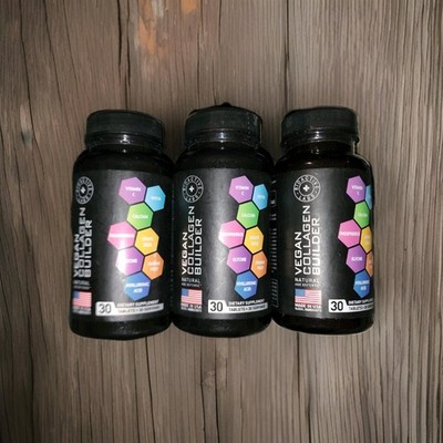 Bioactive Labs Vegan Collagen Builder 30 Tablets  Bottle, 1 Bottle