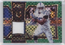 2017 Panini Select Select Swatches Green Prizm 4/5 Marlon Mack #7 04d4
